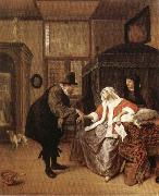 The Lovesick Woman Jan Steen